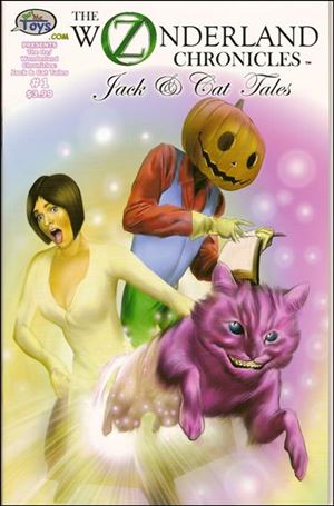 Oz/Wonderland Chronicles: Jack & Cat Tales issue 1-B Caesar Antomattei Cover