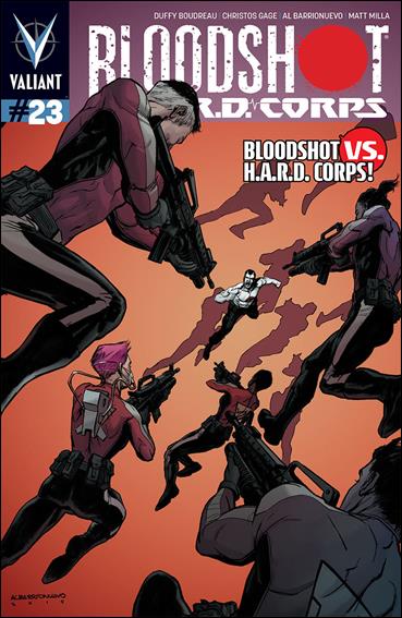Bloodshot and H.A.R.D.Corps issue 23 Al Barrionuevo Cover