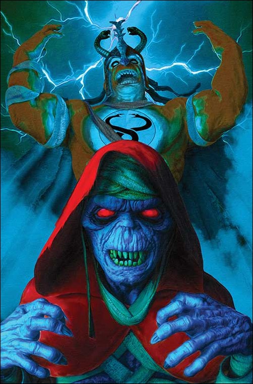 Thundercats (2024) issue 17-Y Mark Spears Blue Foil Virgin 1:10 Cardstock Cover