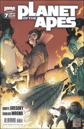 Planet of the Apes (2011) issue 7 Carlos Magno Cover