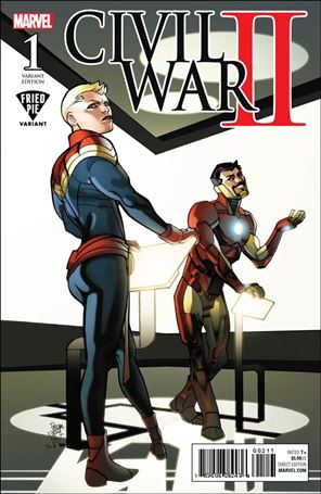 Civil War II issue 1-TD Pasqual Ferry Fried Pie Cover