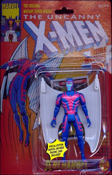 X-Men 5" Action Figures figure 3 Archangel (White Wings); Peg Hole
