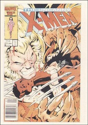 Uncanny X-Men Cover Series II (Base Set) card 40 Issue #213