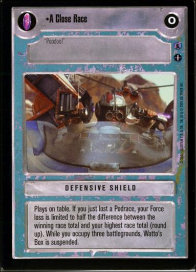 Star Wars: Reflections III (Base Set) card 135 A Close Race