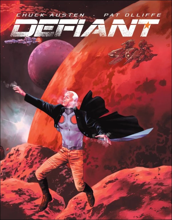 Defiant (2025) issue 1-D Fernando Blanco 1:25 Wraparound Cardstock Cover