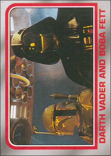 Star Wars Heritage  (Base Set) card 37 Darth Vader and Boba Fett