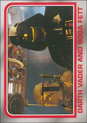 Star Wars Heritage  (Base Set) card 37 Darth Vader and Boba Fett