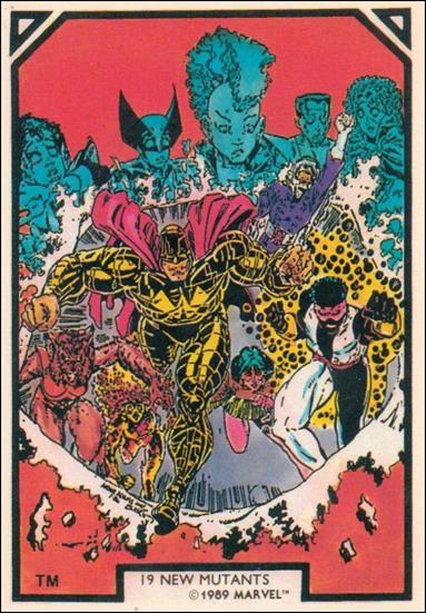 Arthur Adams (Base Set) card 19 New Mutants