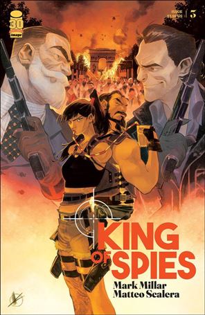 King of Spies issue 3 Matteo Scalera Cover