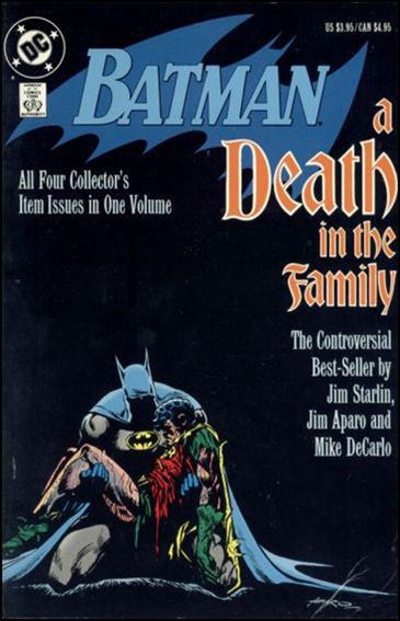 Batman: A Death in the Family issue nn-E Orange Title Cover (5th Printing)