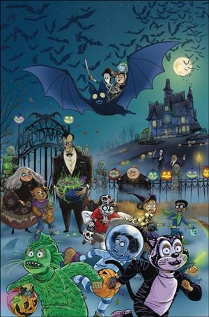 Addams Family: Charlatan's Web issue 2-C Chynna Clugston-Flores 1:10 Virgin Cover