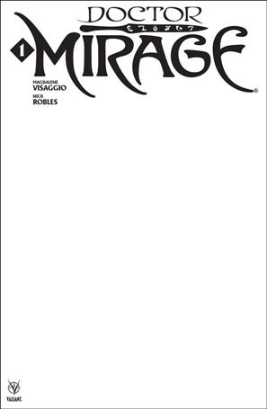 Doctor Mirage issue 1-D Blank Cover