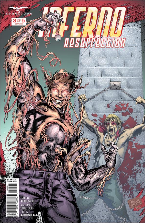 Inferno: Resurrection issue 3-B Gregbo Watson Cover