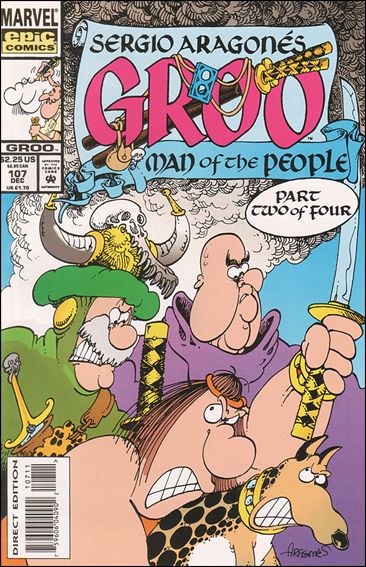 Sergio Aragones Groo the Wanderer issue 107