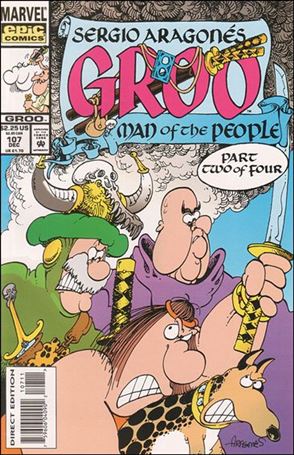 Sergio Aragones Groo the Wanderer issue 107