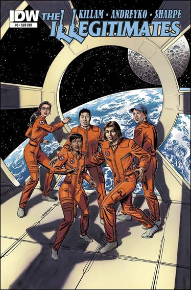 Illegitimates issue 5-B Jerry Ordway Subscription Cover