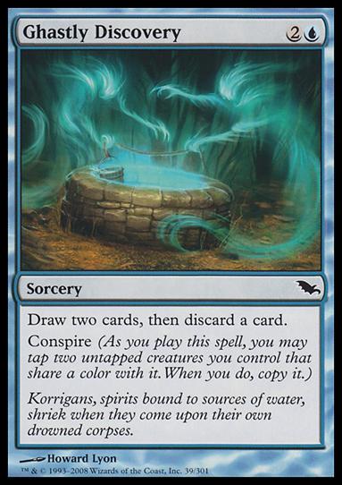 Magic the Gathering: Shadowmoor (Base Set) card 39 Ghastly Discovery