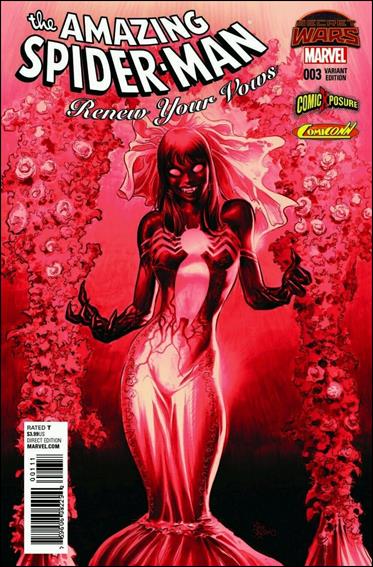 Amazing Spider-Man: Renew Your Vows (2015) issue 3-F Mike Deodato Jr. ComicXposure ComiCONN Red Cover