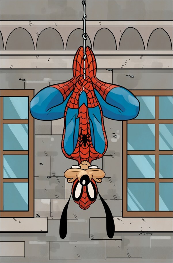 Marvel & Disney: What If...? Goofy Became Spider-Man issue 1-F Phil Noto Virgin 1:100 Cover