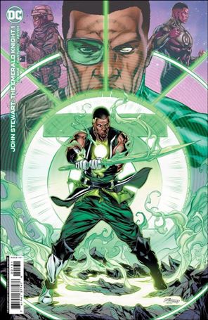 John Stewart: The Emerald Knight issue 1-C Caanan White 1:25 Cardstock Cover