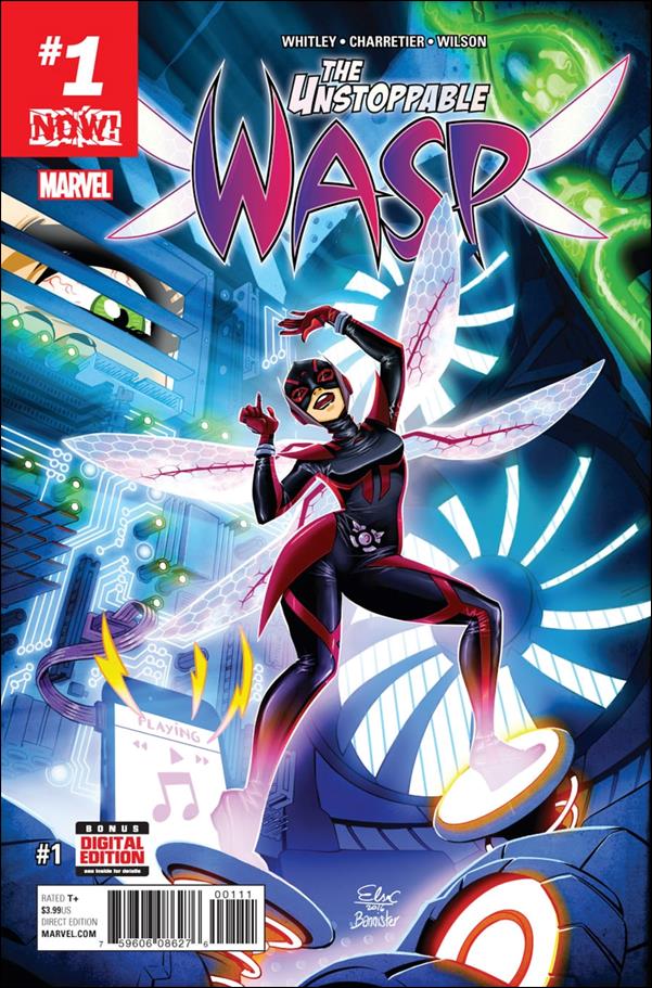 Unstoppable Wasp (2017) issue 1 Elsa Charretier Cover