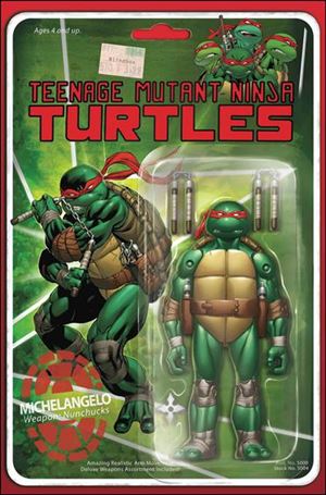 Teenage Mutant Ninja Turtles (2011) issue 55-F Robert Atkins Mikey Blindbox Comics Cover 1/100