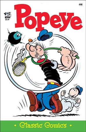 Classic Popeye issue 44 Bud Sagendorf Cover