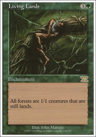 Magic the Gathering: 6th Edition (Base Set) card 238 Living Lands