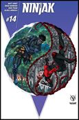 Ninjak (2015) issue 14-E Andres Guinaldo 1:10 Cover