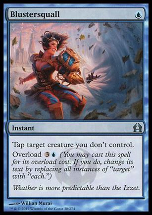 Magic the Gathering: Return to Ravnica (Base Set) card 30 Blustersquall