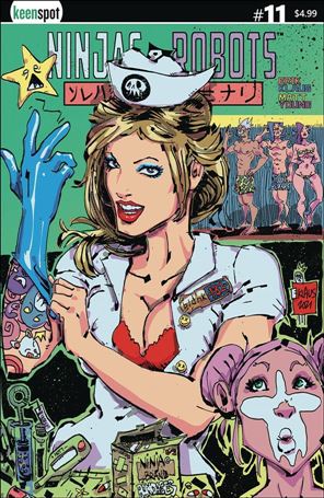Ninjas and Robots issue 11 Erik Klaus Cover