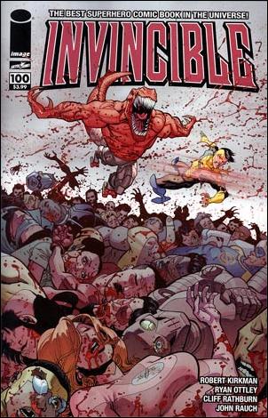 Invincible issue 100-G Ryan Ottley Wraparound Cover