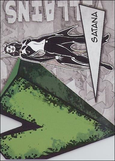 Marvel Beginnings: Series 3 (Villains Die-Cut Subset) card V-37 Satana
