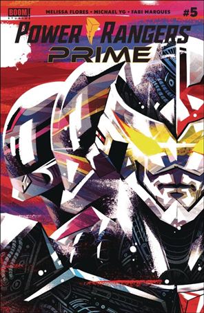 Power Rangers Prime issue 5-C Goñi Montes Anniversary Cover