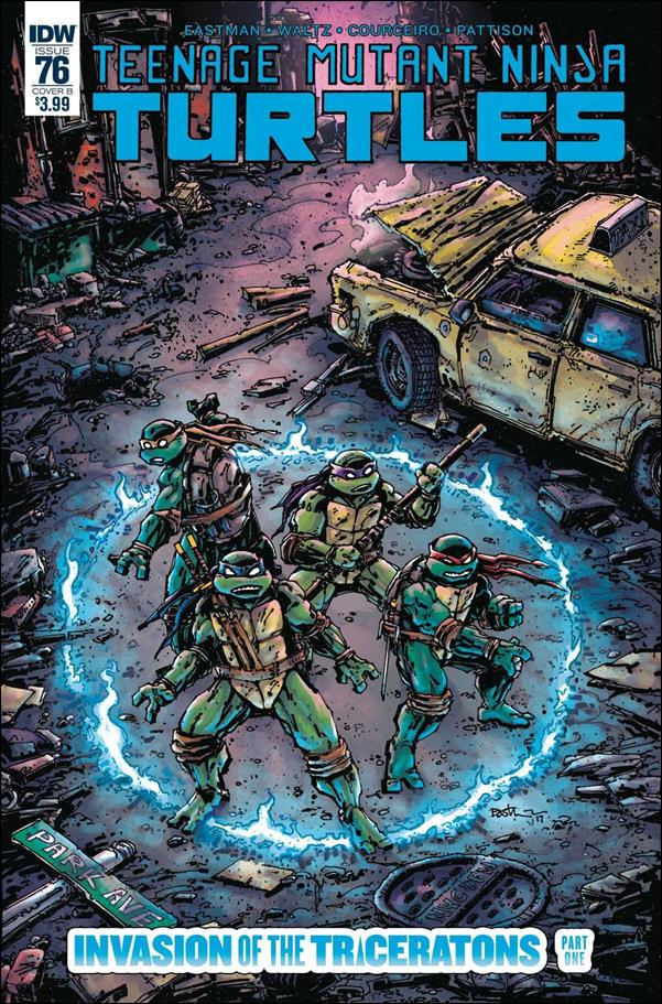 Teenage Mutant Ninja Turtles (2011) issue 76-B Kevin Eastman Cover