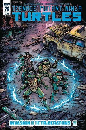 Teenage Mutant Ninja Turtles (2011) issue 76-B Kevin Eastman Cover