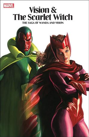 Vision and the Scarlet Witch: The Saga of Wanda and the Vision Cover Image 1
