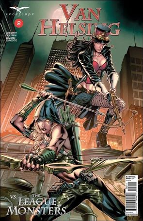 Van Helsing vs the League of Monsters issue 2 Igor Vitorino Cover