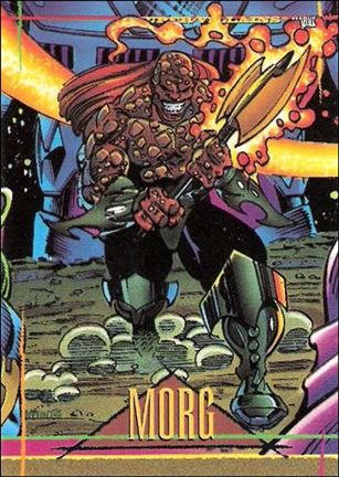 Marvel Universe: Series 4 (Base Set) card 17 Morg