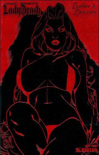 Brian Pulido's Lady Death Leather & Lace 2005 issue 1-B Leather Cover