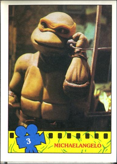 Teenage Mutant Ninja Turtles Movie (Base Set) card 3 Michaelangelo