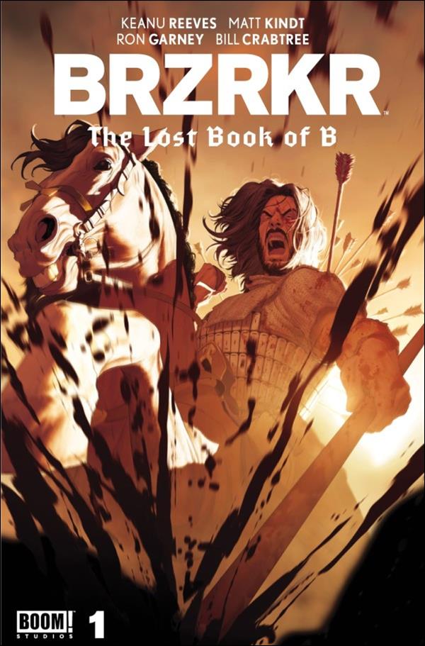 BRZRKR: The Lost Book of B issue 1-D Mattia De Iulis Foil Cover