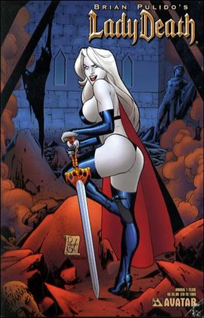 Brian Pulido's Lady Death Annual issue 1-N Tease Cover 1/1000