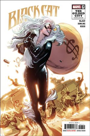 Black Cat (2021) issue 7 Pepe Larraz Cover