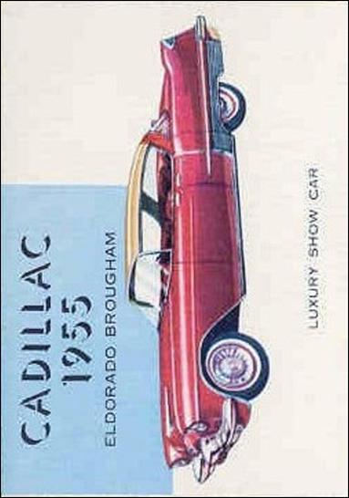 World on Wheels (Base Set) card 177 Cadillac Eldorado Brougham 1955