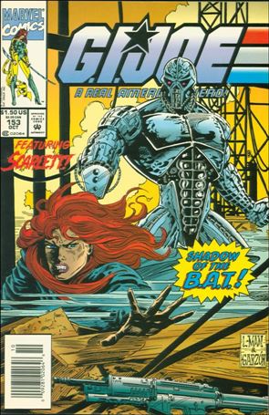 G.I. Joe: A Real American Hero issue 153-B Newsstand Cover