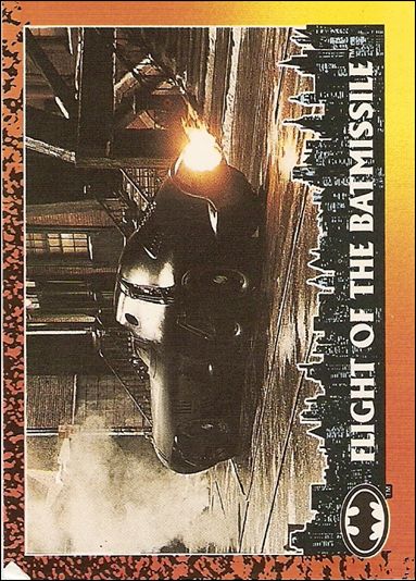 Batman Returns (Base Set) card 57 Flight of the Batmissile