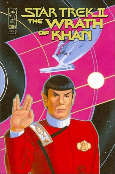 Star Trek: The Wrath of Khan issue 3-C David Deitrick 1:10 Cover