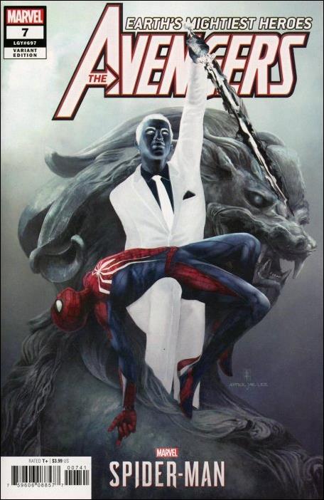 Avengers (2018/07) issue 7-C Eve Ventrue 1:10 Video Game Cover