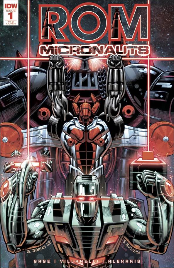 Rom & The Micronauts issue 1-D Guy Dorian 1:20 Cover